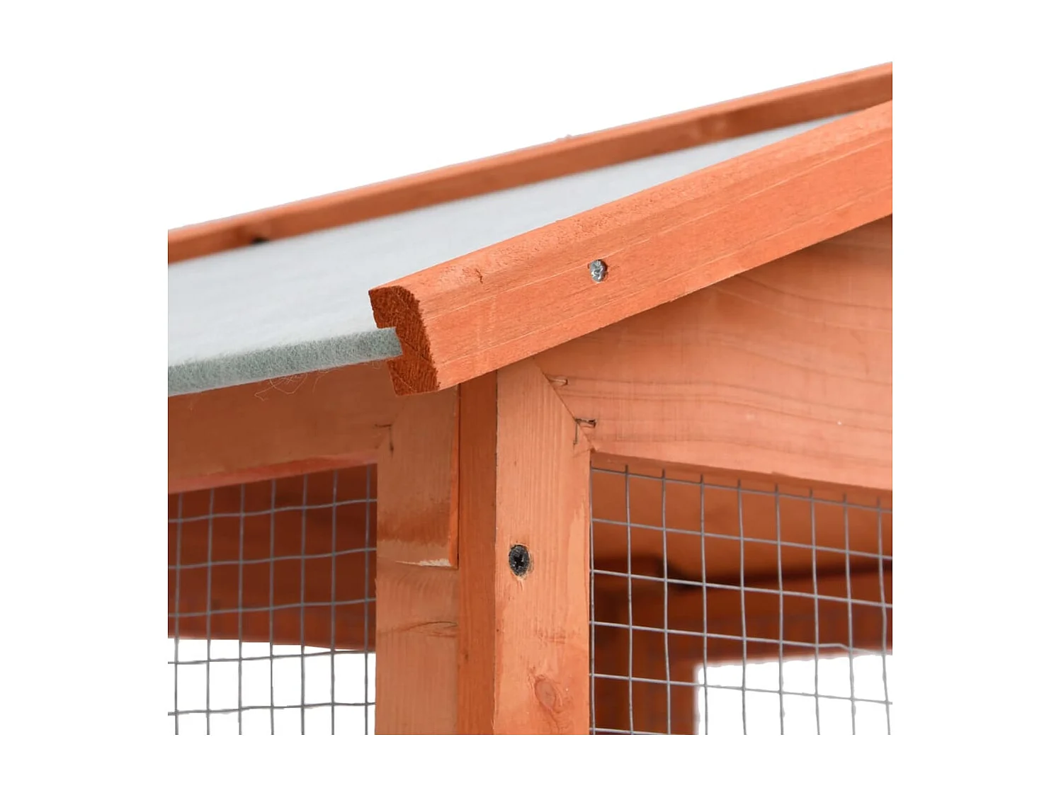 Cage à oiseaux 68x62x166 cm bois de sapin massif