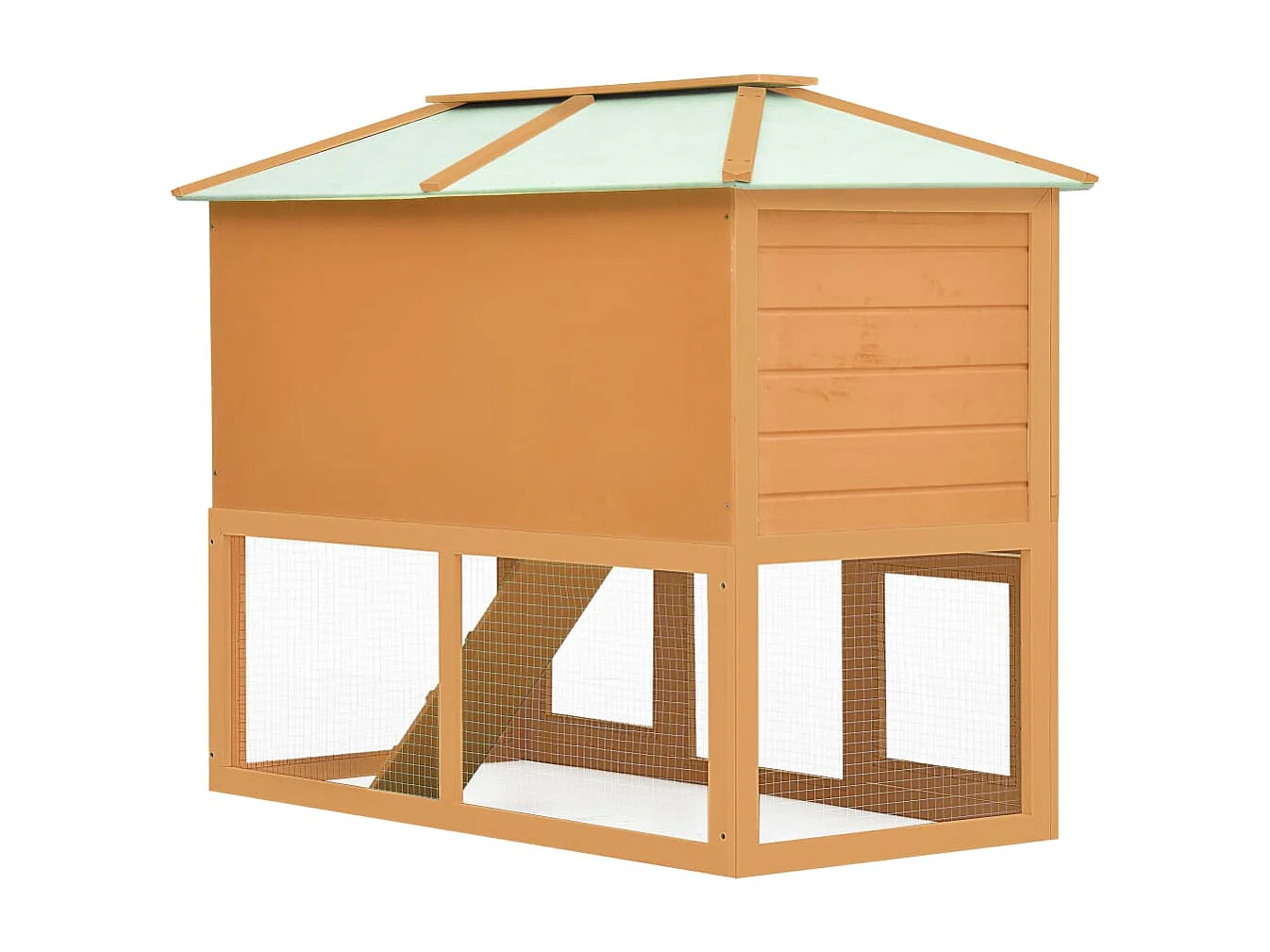 Cage double pour animaux Bois