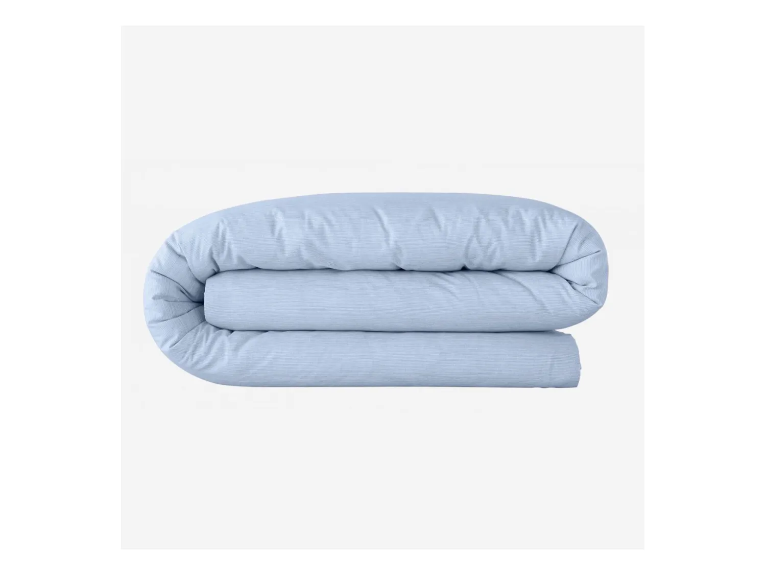 Habitat - Housse de couette en coton - 220 x 240 cm - Bleu clair - Skye