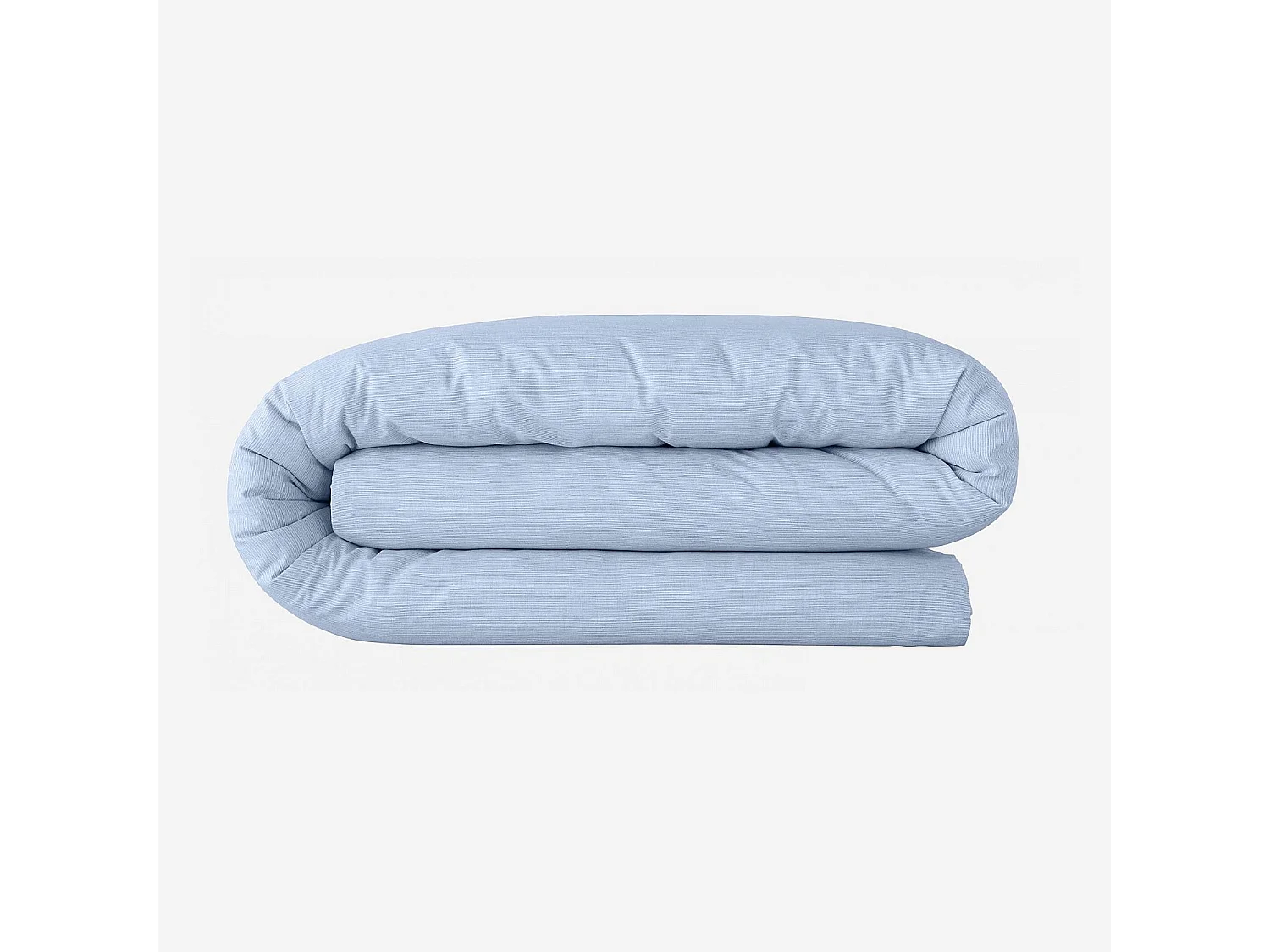 Habitat - Housse de couette en coton - 220 x 240 cm - Bleu clair - Skye