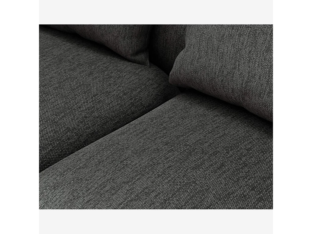 Habitat - Canapé d'angle droit en tissu Copparo - Gris ardoise  - Cagliari