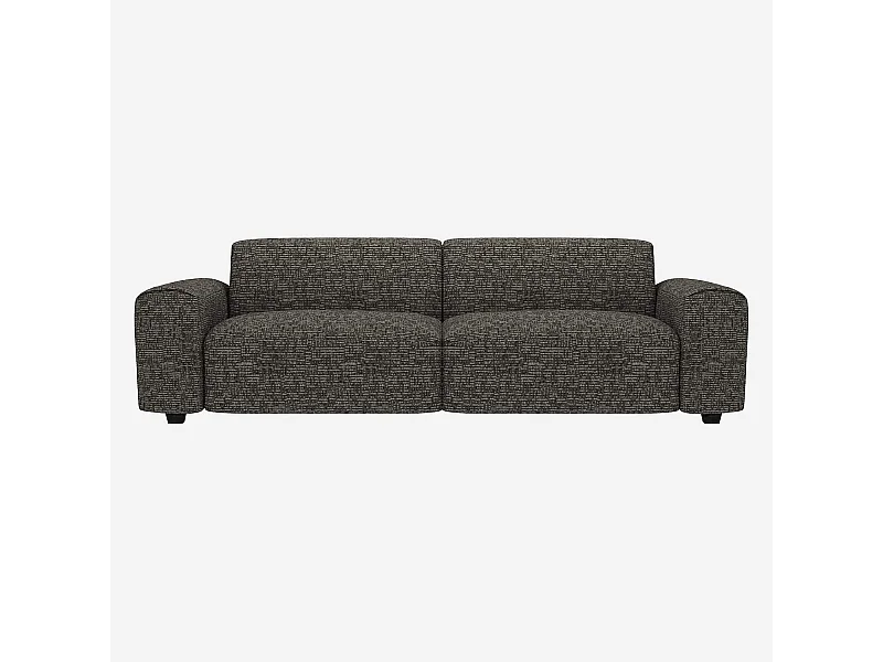 Habitat - Canapé 4 places en tissu Alba - Gris ardoise  - Posada