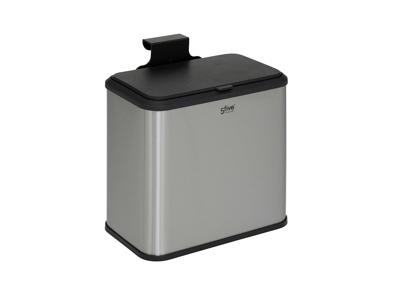 Poubelle à Compost "Inox" 5L Gris