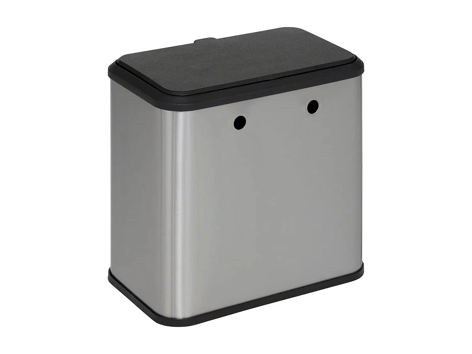 Poubelle à Compost "Inox" 5L Gris