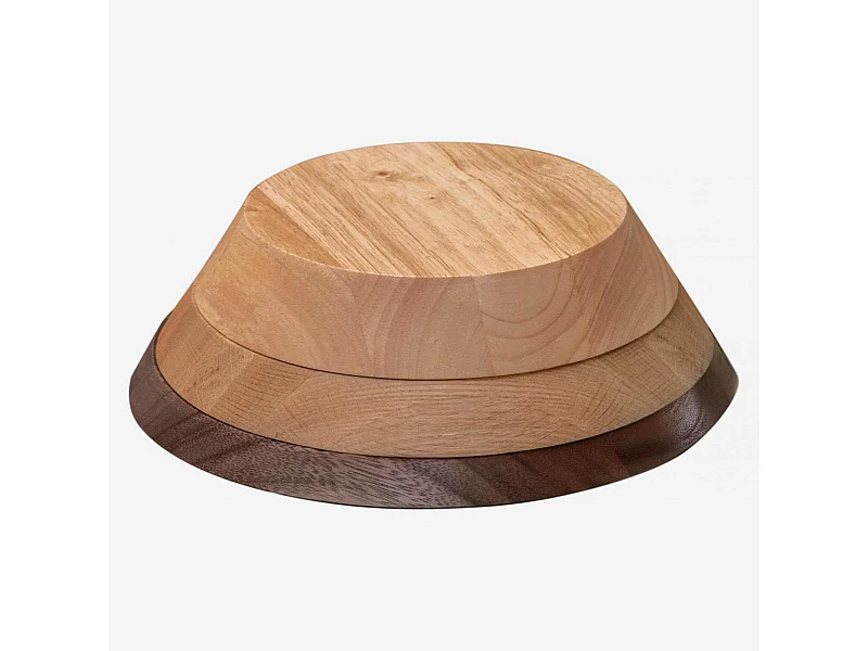 Habitat - Lot de 3 planches à découper en bois d'hévéa, chêne et acacia - Naturel - Design by Chloé Le Cam - Ubillo
