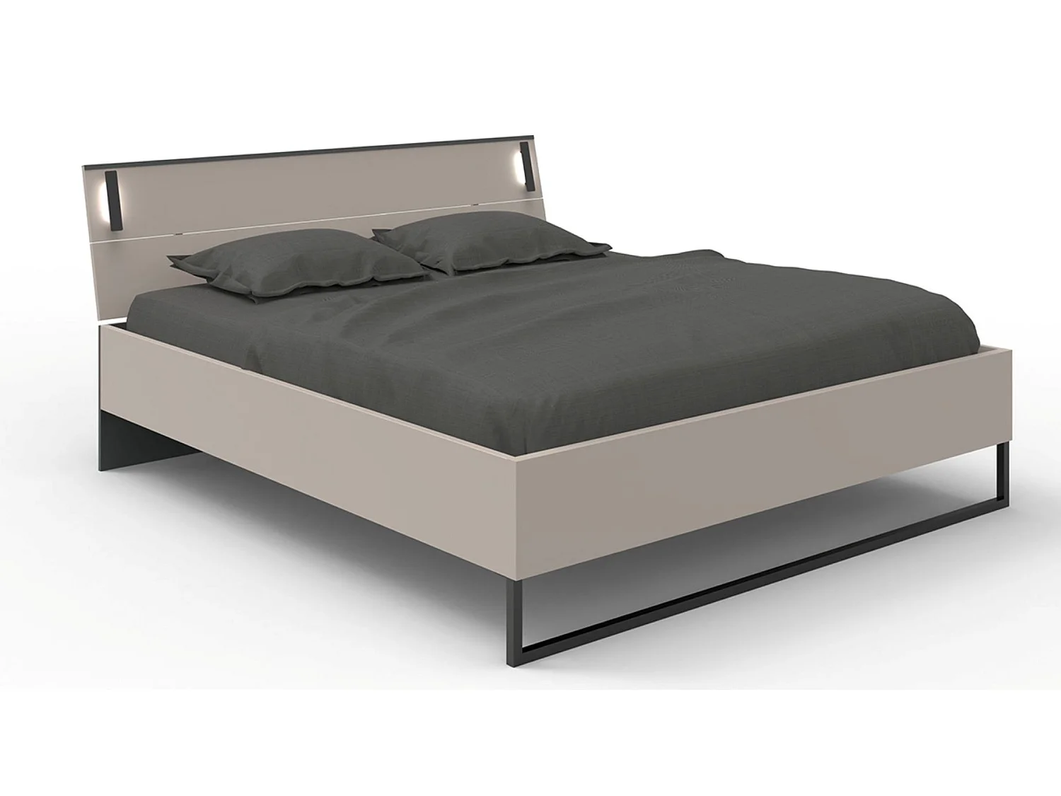 Chambre à coucher complète adulte ( lit adulte 180 x 200 cm+ Commode combinée + chevet+ Armoire)