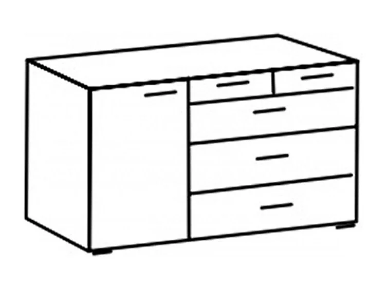 Chambre à coucher complète adulte ( lit adulte 180 x 200 cm  + chevet+ commode de rangement +  Armoire)