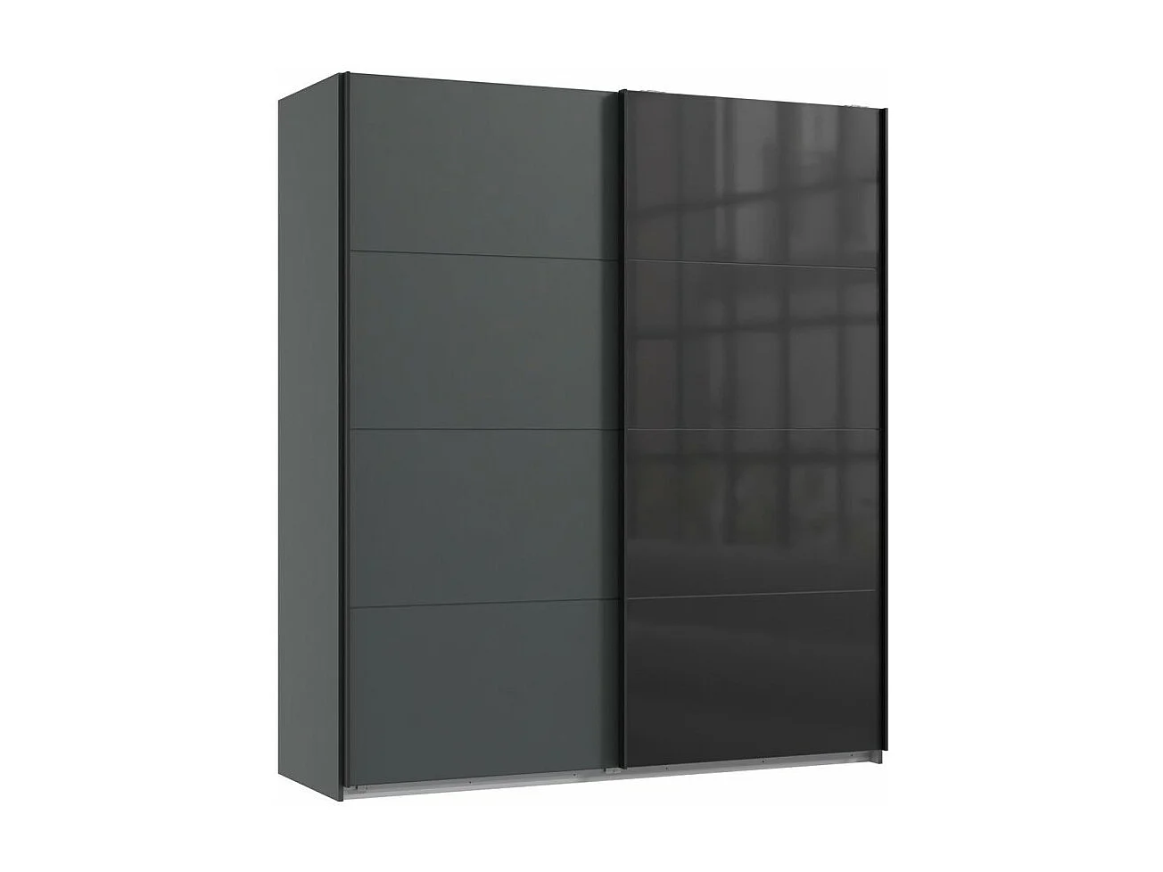 Chambre à coucher complète adulte ( lit adulte 180 x 200 cm  + chevet+ commode de rangement +  Armoire)