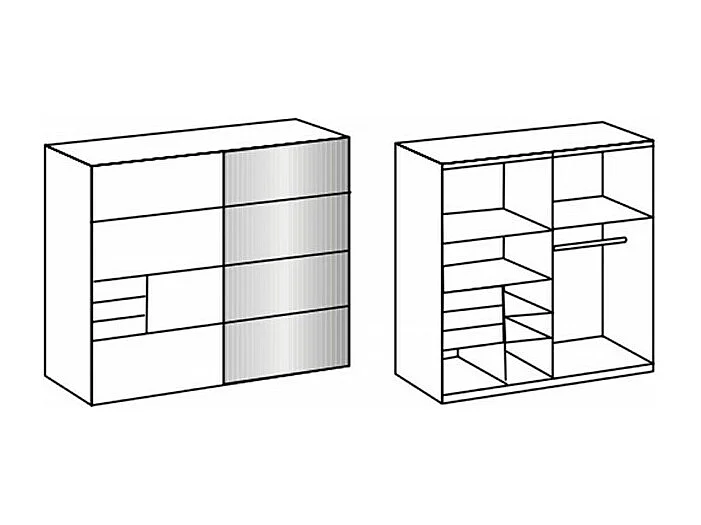 Chambre à coucher complète adulte ( lit adulte 180 x 200 cm  + chevet+ commode de rangement +  Armoire)