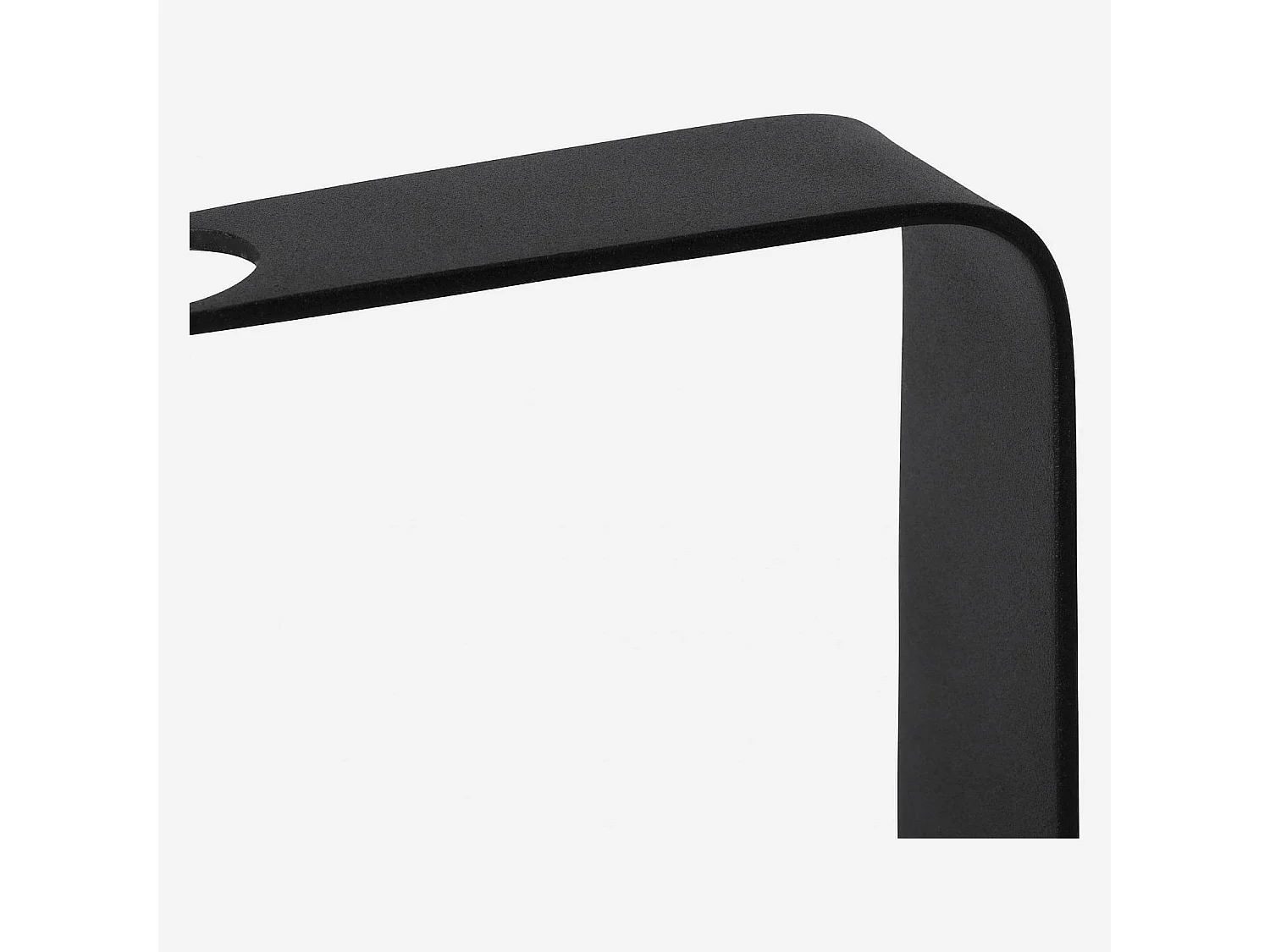 Habitat - Bougeoir en métal - 20 x 5 x 16 cm - Noir - Alexy