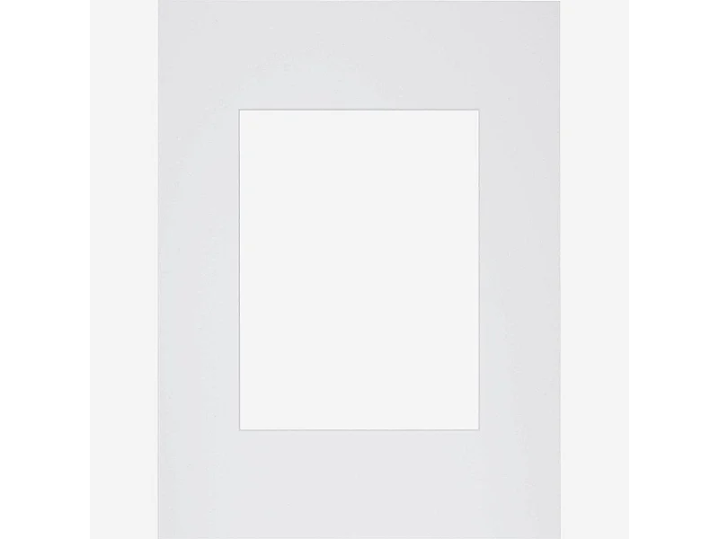 Habitat - Passe-partout en papier - 30 x 40 cm - Blanc - Mount