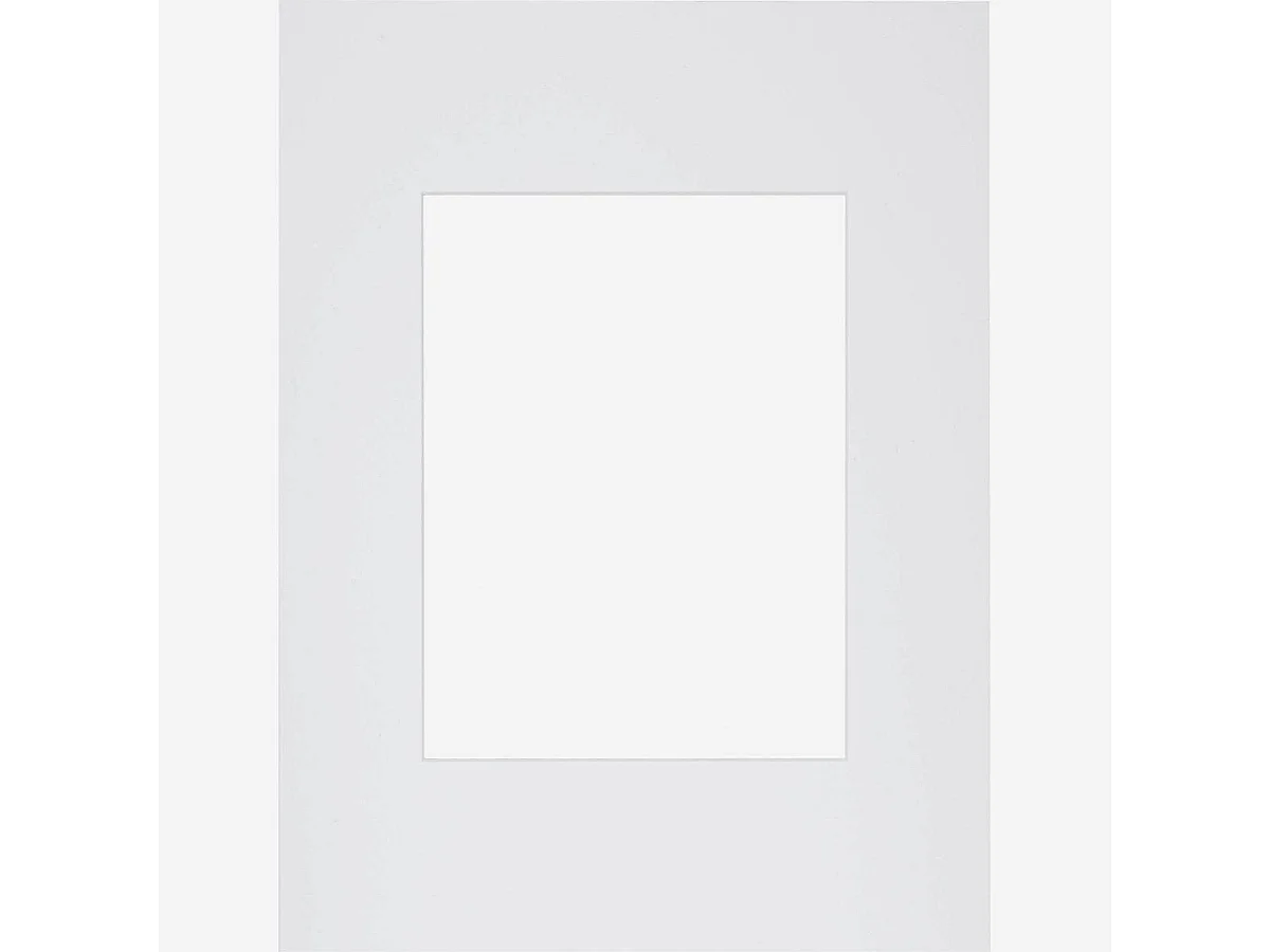 Habitat - Passe-partout en papier - 30 x 40 cm - Blanc - Mount