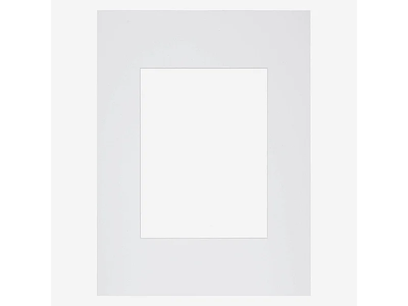 Habitat - Passe-partout en papier - 30 x 40 cm - Blanc - Mount