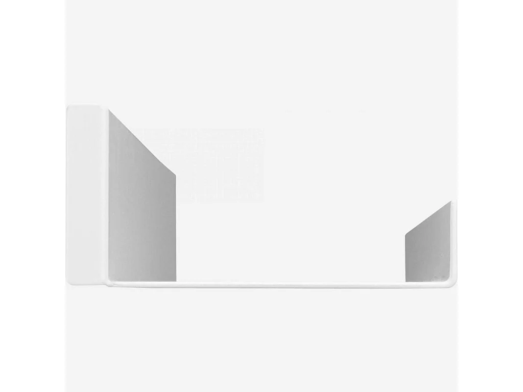 Habitat - Support cadre - Métal - Blanc - Malin