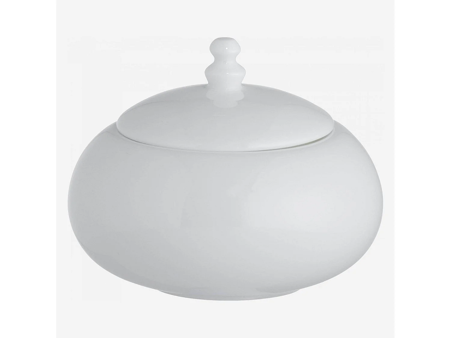 Habitat - Sucrier en porcelaine - Blanc - Lux