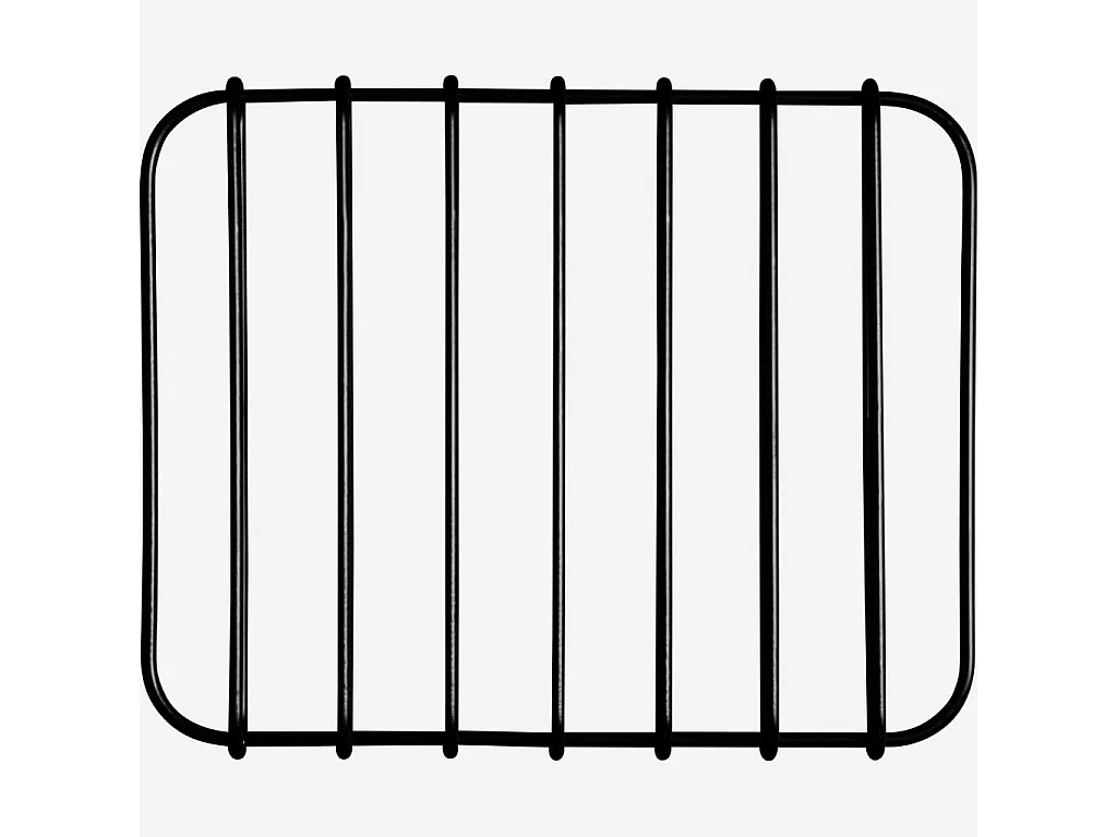 Habitat - Dessous de plat - Métal - Noir - Mikado