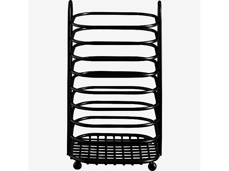 Habitat - Pot à ustensiles en métal - Noir - Mikado