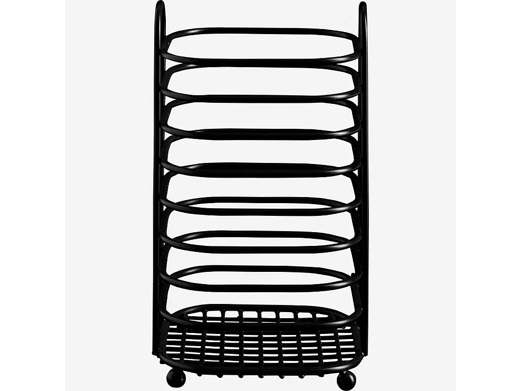 Habitat - Pot à ustensiles en métal - Noir - Mikado