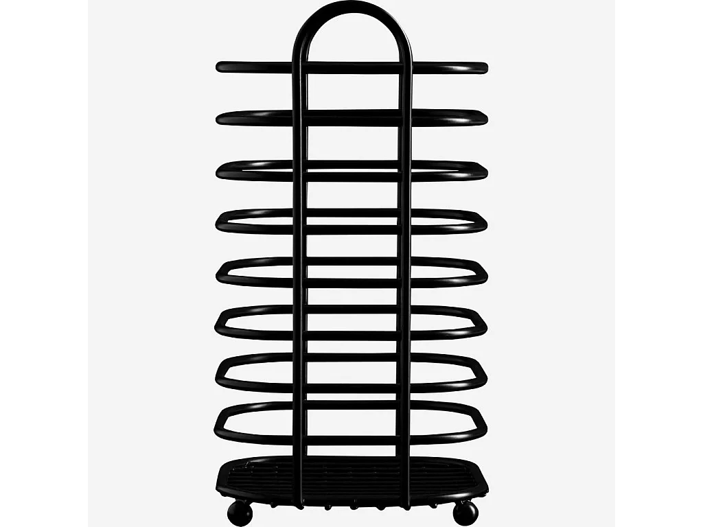 Habitat - Pot à ustensiles en métal - Noir - Mikado