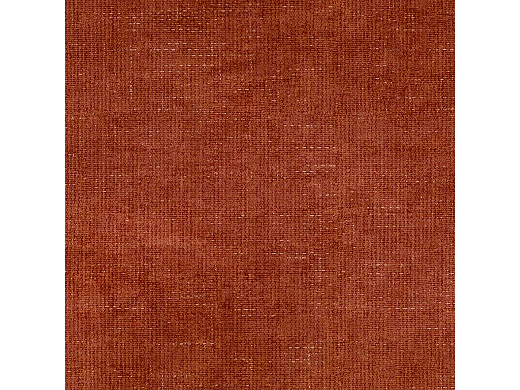 Habitat - Canapé 3 places en tissu chenille - Terracotta - Starry