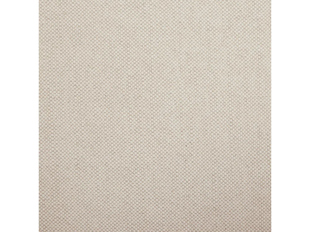 Habitat - Canapé 3 places déhoussable en coton et lin garni de plumes - Sable blanc - Ostuni