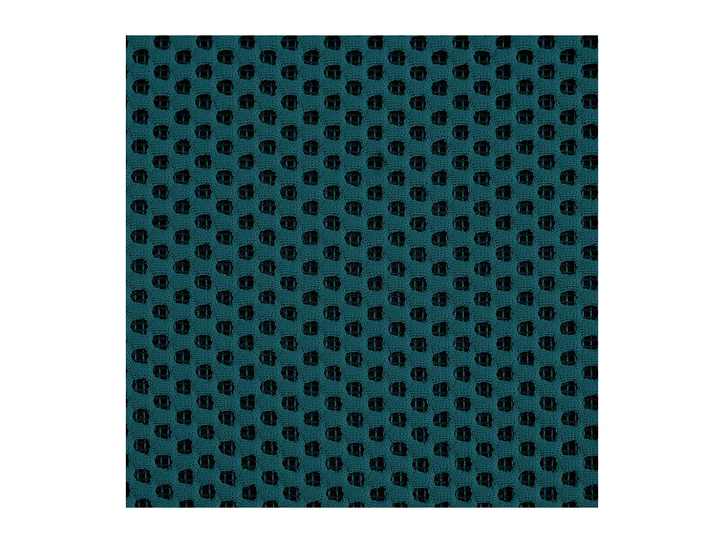 Habitat - Canapé 3 places en tissu 3D et dossier garni de plumes - Bleu canard - Design by Federica Francini - Paraty