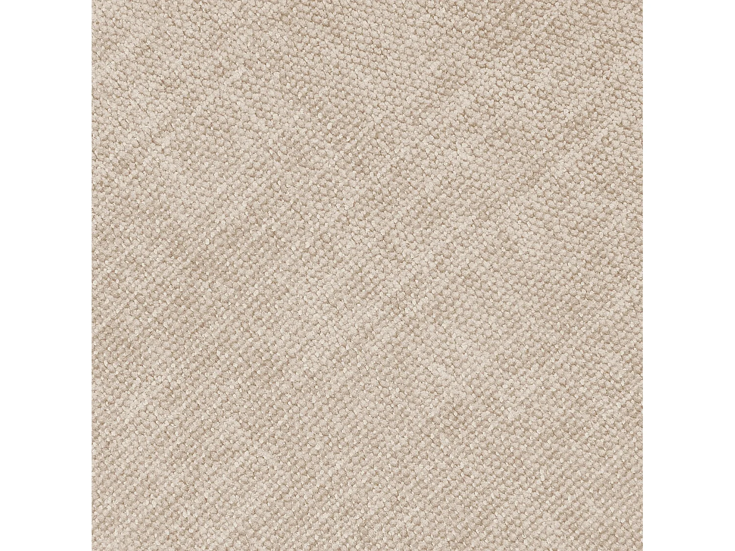 Canapé 3 places en tissu avec dossier avance-recule - Crème