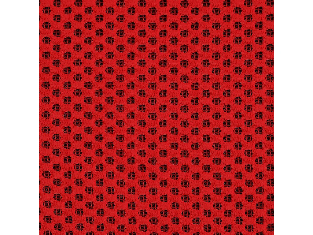 Habitat - Canapé 3 places en tissu 3D et dossier garni de plumes - Rouge coquelicot - Design by Federica Francini - Paraty