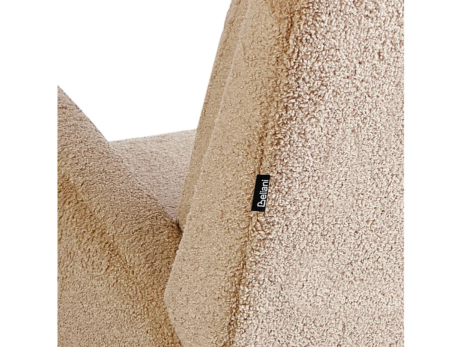 Schommelstoel ALSTA Bouclé Beige