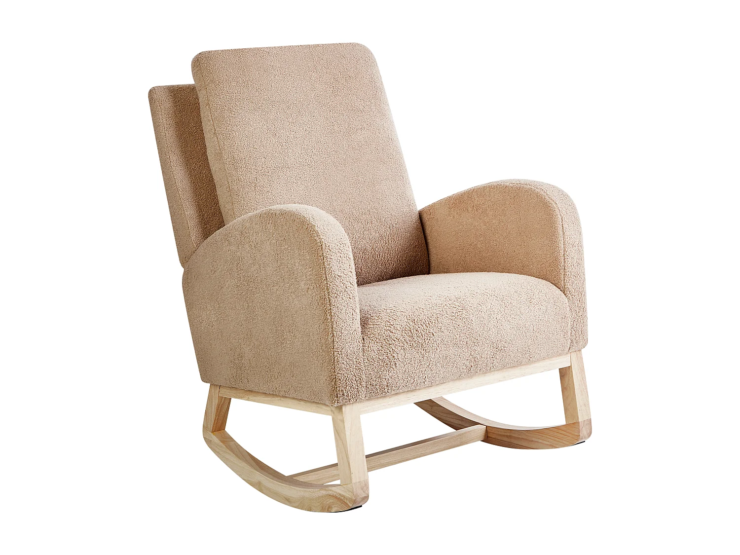 Schaukelsessel ALSTA Bouclé Beige