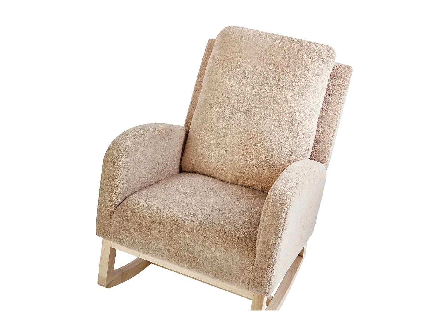 Schaukelsessel ALSTA Bouclé Beige