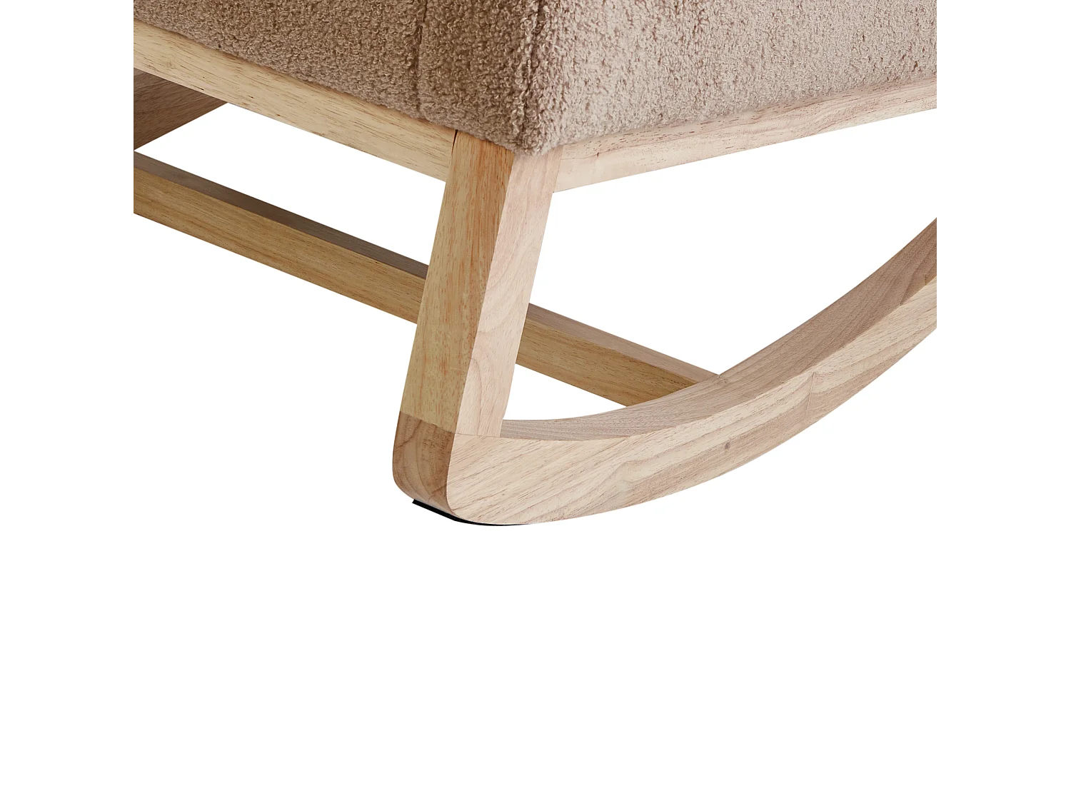 Schaukelsessel ALSTA Bouclé Beige