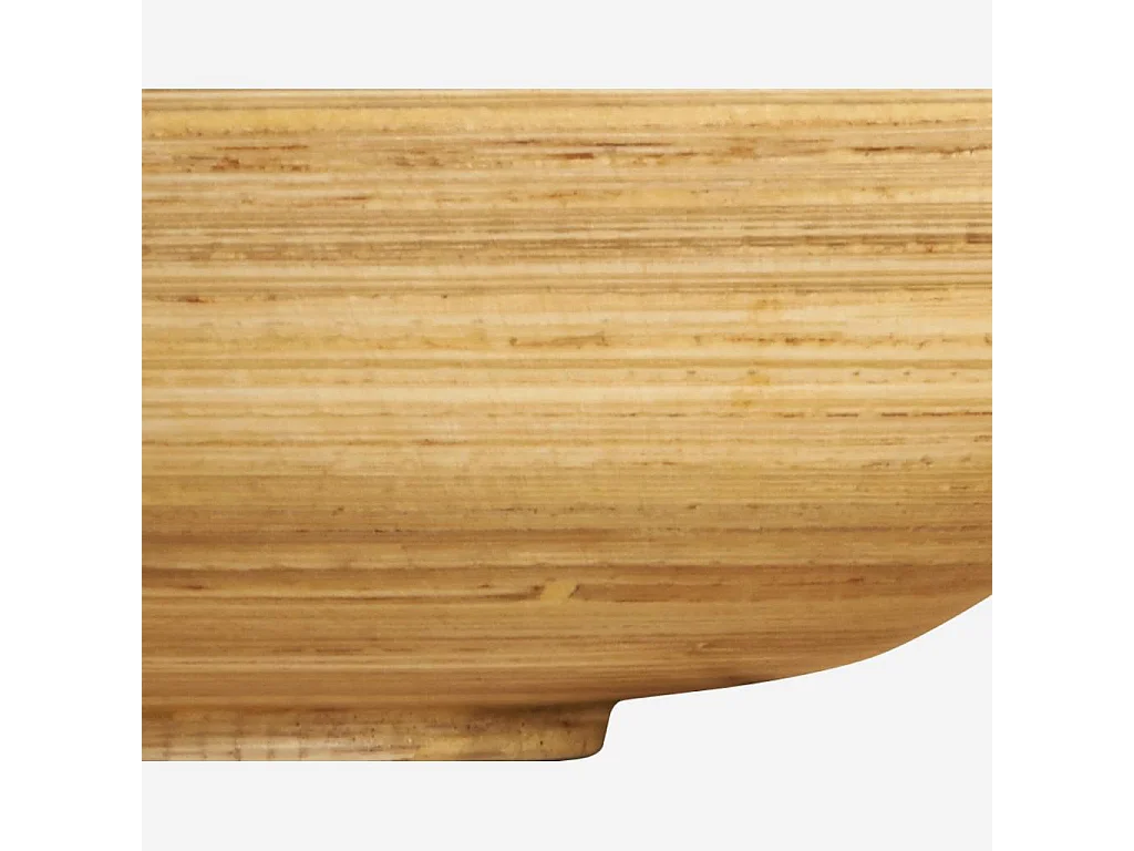 Habitat - Saladier en bambou - 20 cm -  Naturel - Lau