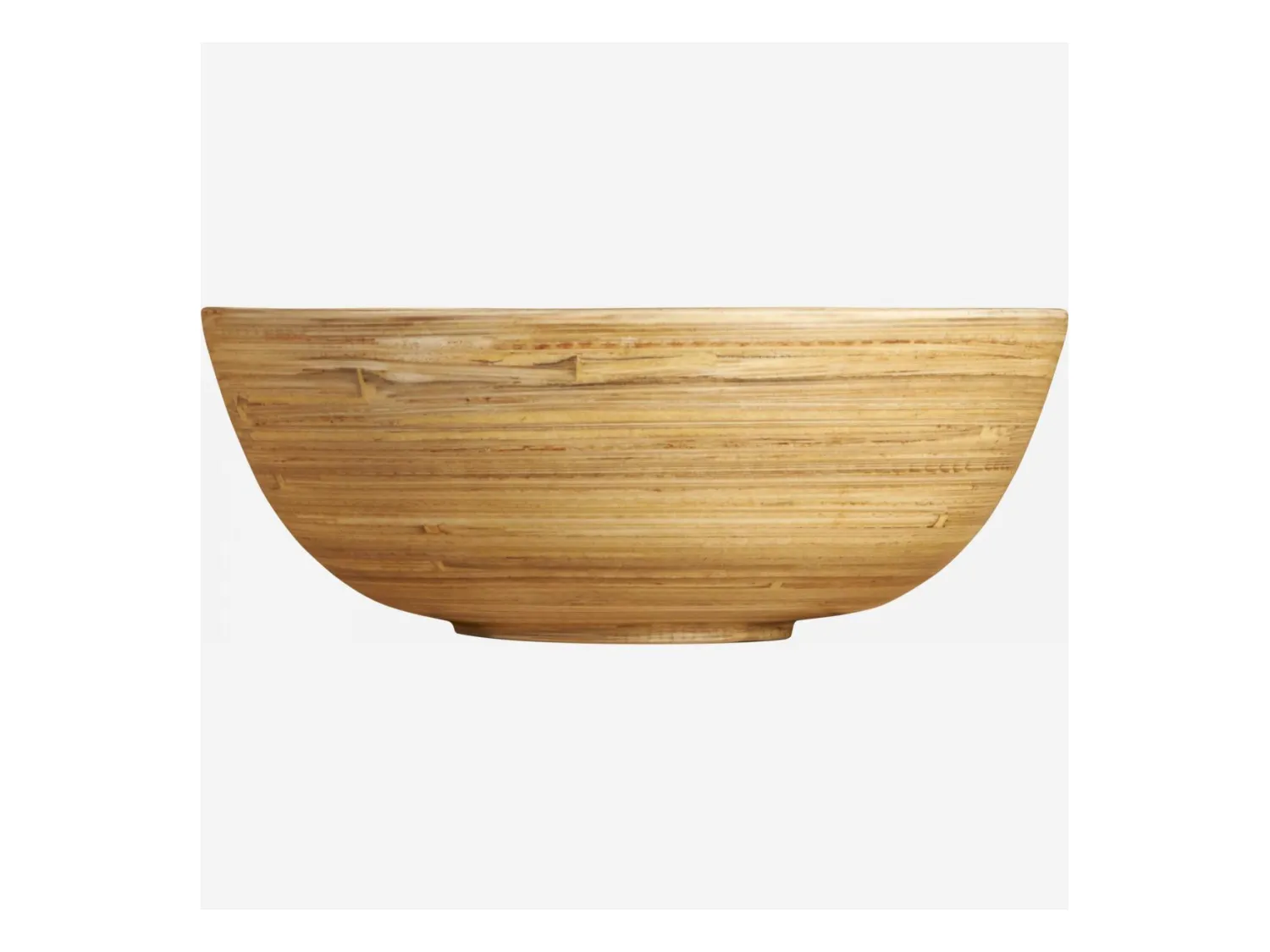 Habitat - Saladier en bambou - 20 cm -  Naturel - Lau
