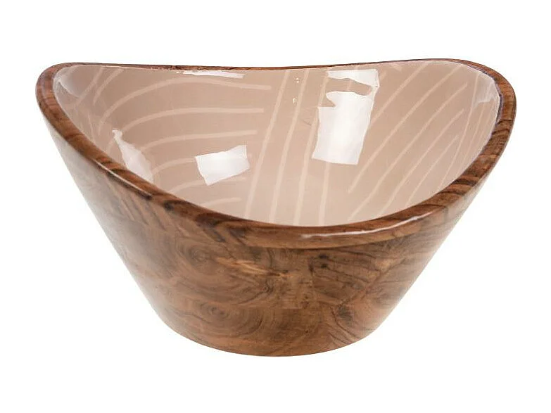 Saladier Positive taupe 23 cm