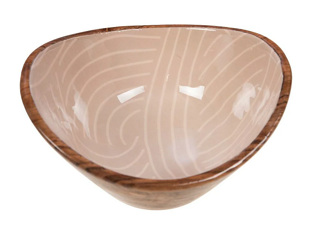 Saladier Positive taupe 23 cm