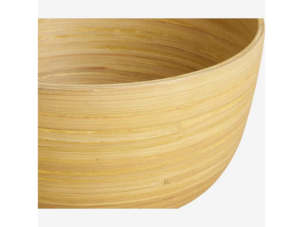 Habitat - Saladier en bambou - 26 cm - Naturel - Maxime