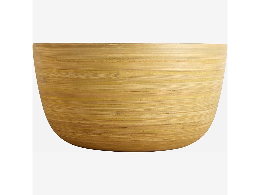 Habitat - Saladier en bambou - 26 cm - Naturel - Maxime
