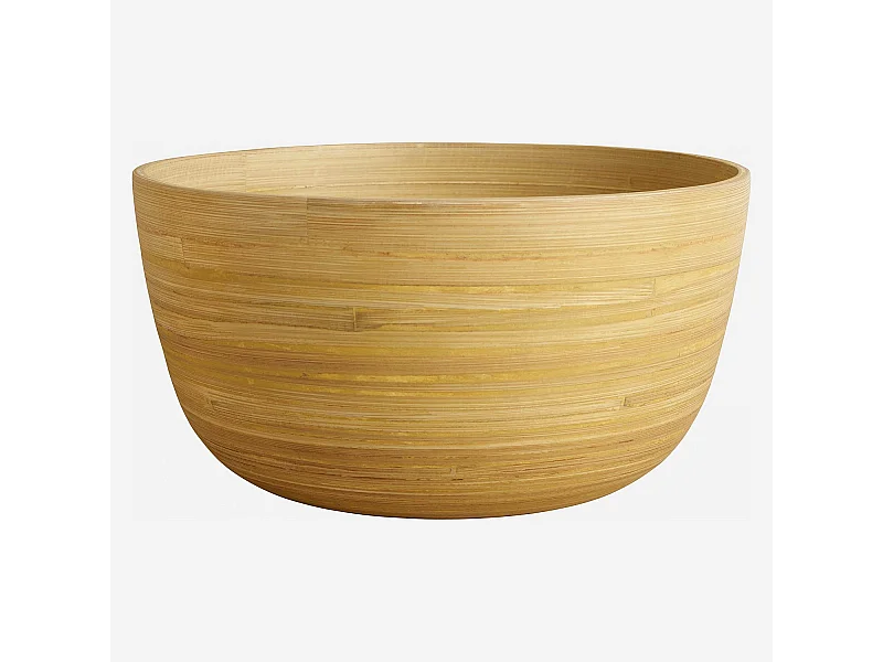 Habitat - Saladier en bambou - 26 cm - Naturel - Maxime