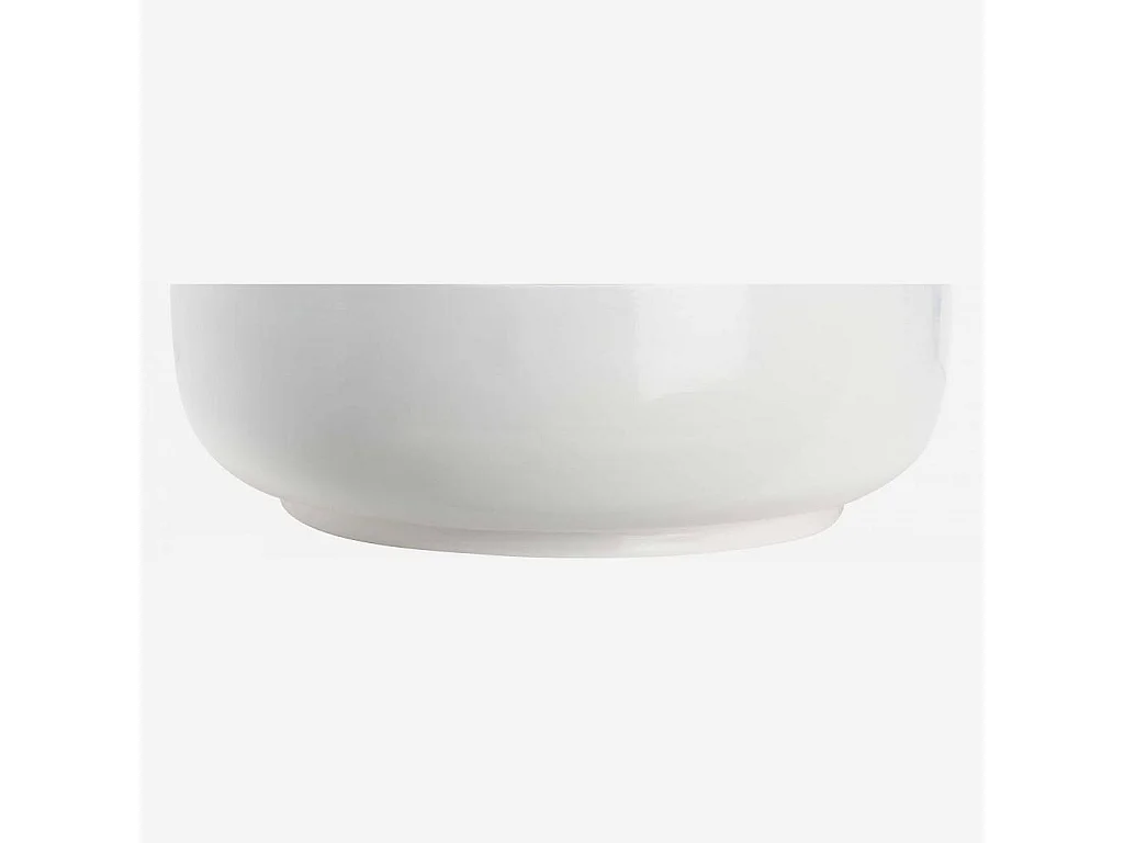 Habitat - Saladier en bambou - 30 cm - Blanc - Lau