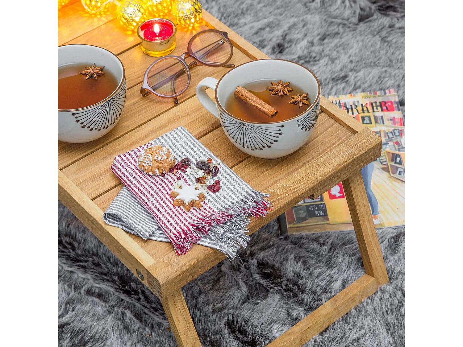 Habitat - Plateau de lit en bois - 45 cm - Tiffany