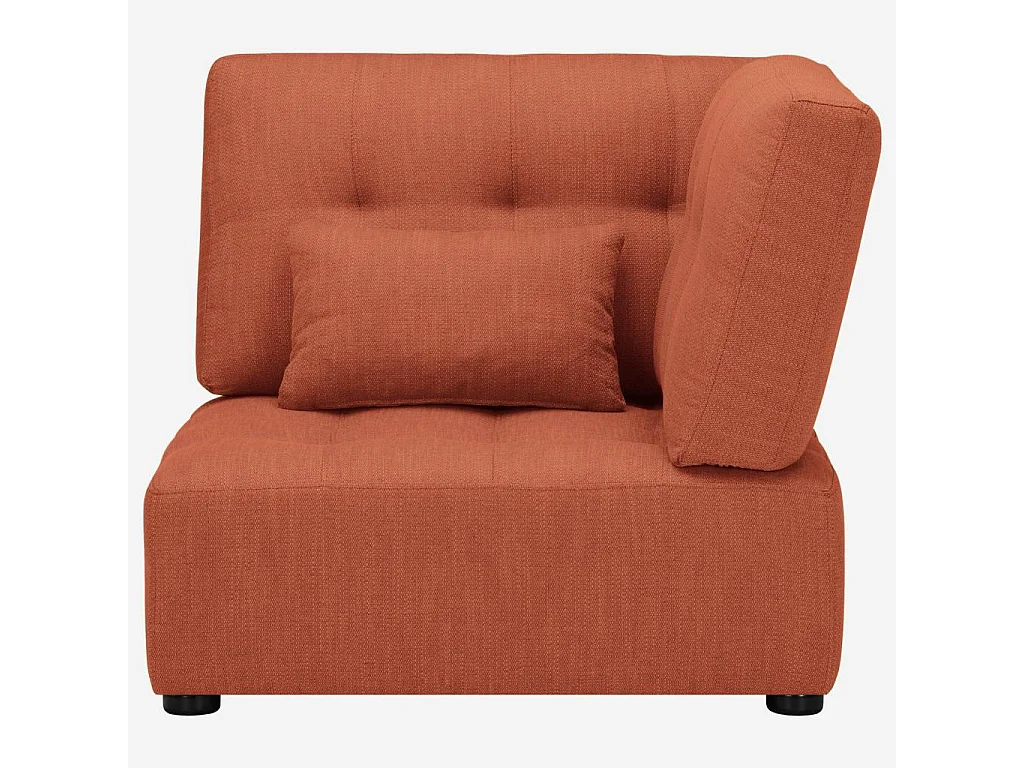 Habitat - Chauffeuse d'angle droit en tissu - Orange - Reiko