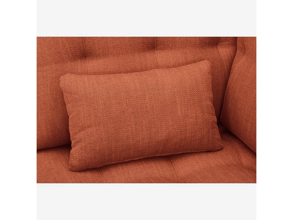 Habitat - Chauffeuse d'angle droit en tissu - Orange - Reiko