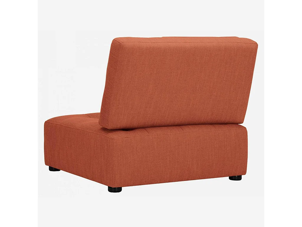 Habitat - Chauffeuse d'angle gauche en tissu - Orange - Reiko