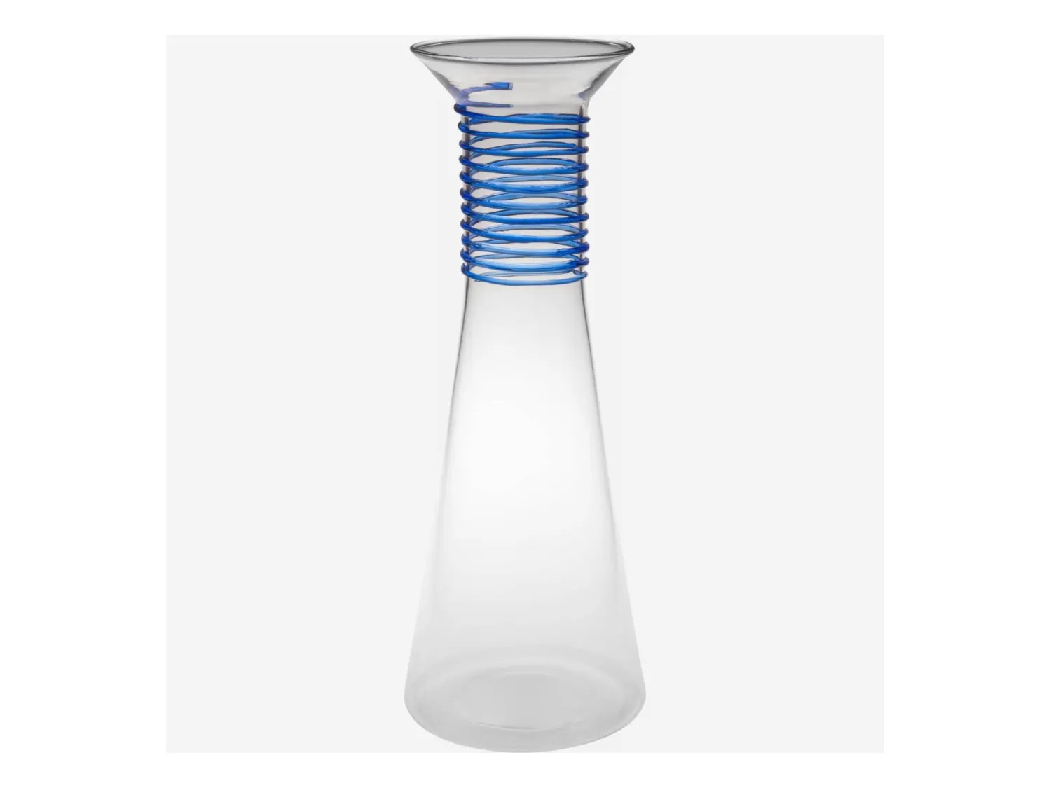 Habitat - Carafe en verre - 1,1 L - Bleu - Design by Chloé Le Cam - Upie