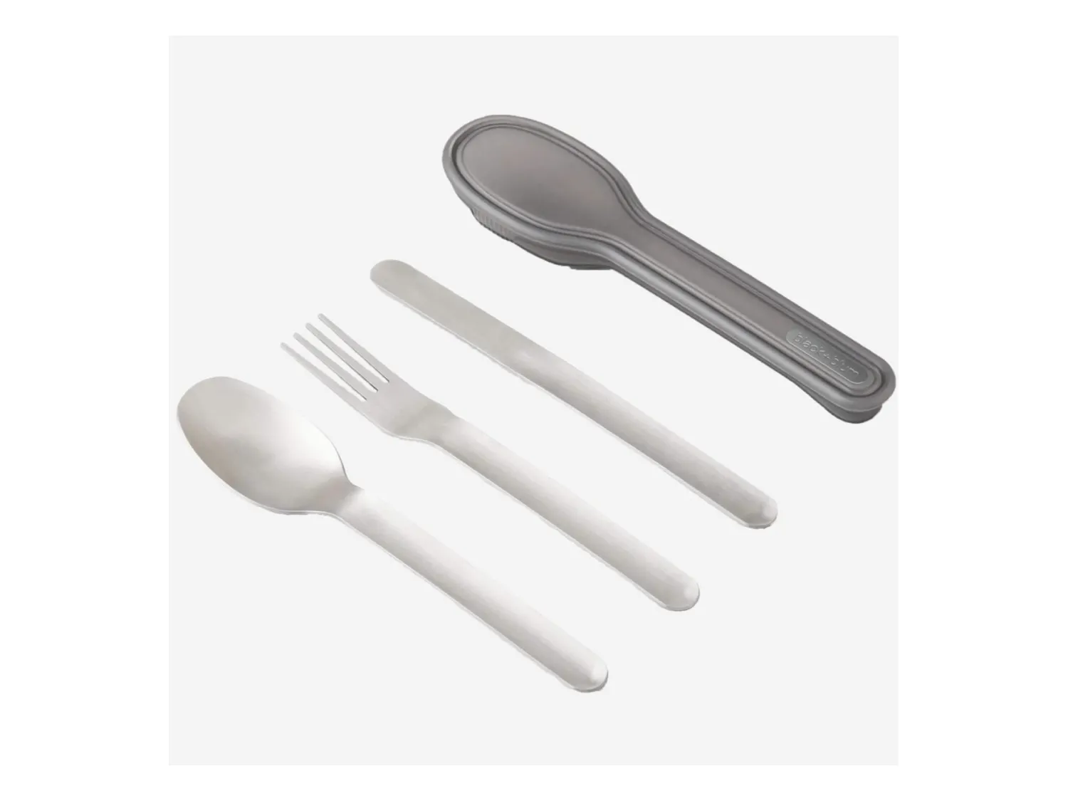 Habitat - Set de 3 couverts en inox - Black+blum