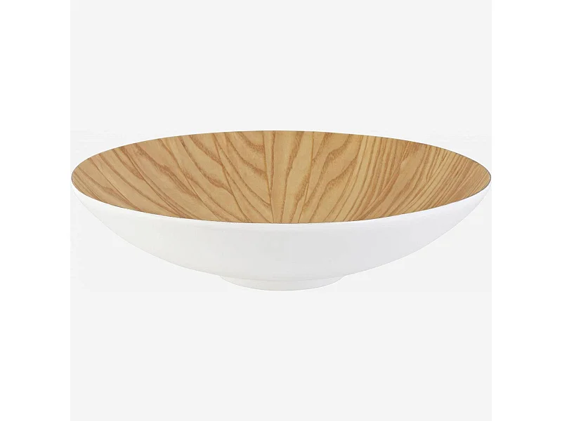 Habitat - Coupe en bambou - 45 cm - Blanc - Lau