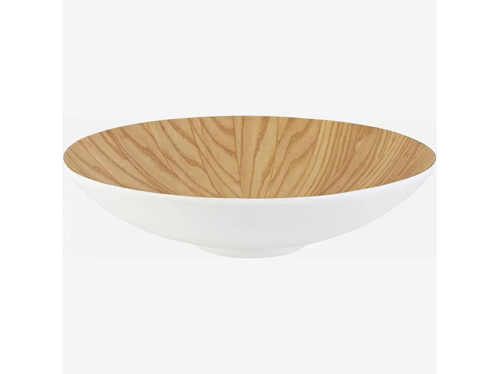 Habitat - Coupe en bambou - 45 cm - Blanc - Lau