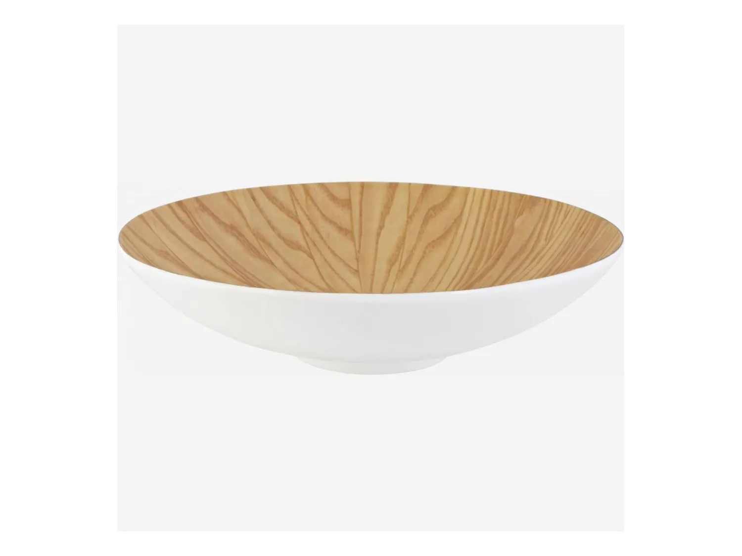 Habitat - Coupe en bambou - 45 cm - Blanc - Lau