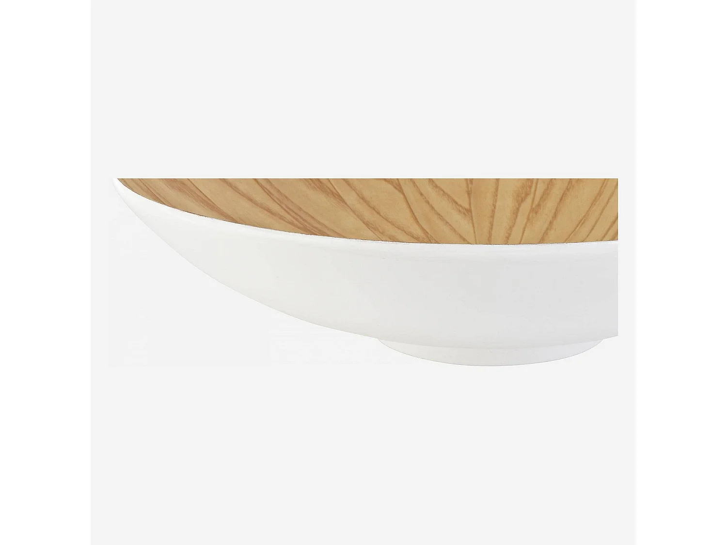 Coupe en bambou - 45 cm - Blanc